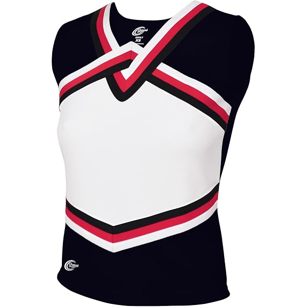 Amazon.com: chassé Girls' Sport Legacy Shell Top Black/White/Red